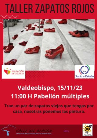 Imagen ACTIVIDAD CULTURAL TALLER ZAPATOS ROJOS