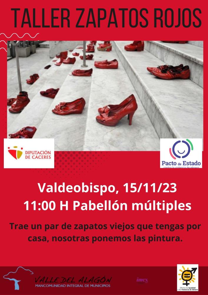 Imagen ACTIVIDAD CULTURAL TALLER ZAPATOS ROJOS