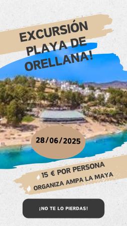 Imagen EL AMPA ORGANIZA UNA EXCURSIÓN A ORELLANA EL SÁBADO 28 DE JUNIO.