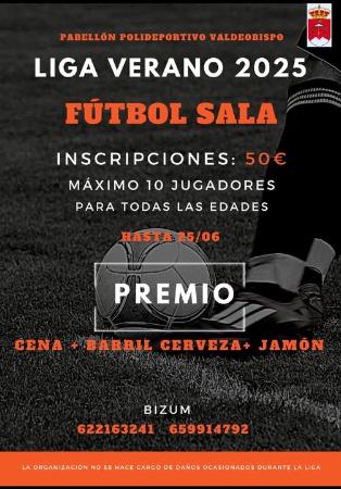 Imagen FÚTBOL SALA, LIGA VERANO 2025.