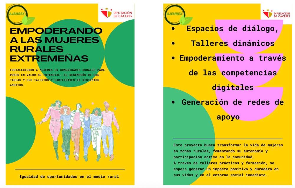Imagen Empoderamiento a las mujeres rurales de Extremadura