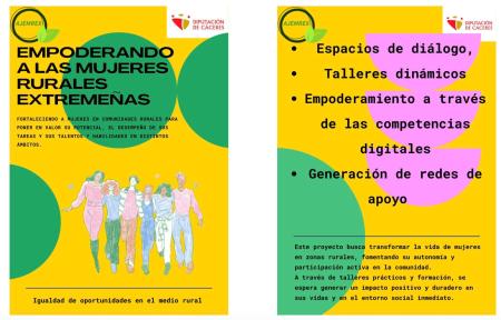 Imagen Empoderamiento a las mujeres rurales de Extremadura