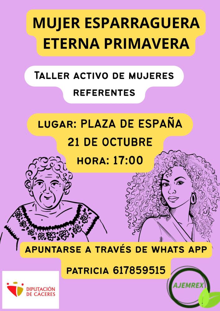 Imagen TALLER ACTIVO DE MUJERES REFERENTES