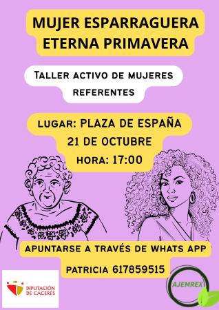 Imagen TALLER ACTIVO DE MUJERES REFERENTES