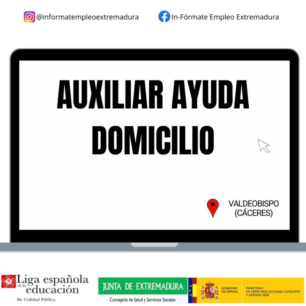 Imagen Puesto de Auxiliar de Ayuda a Domicilio