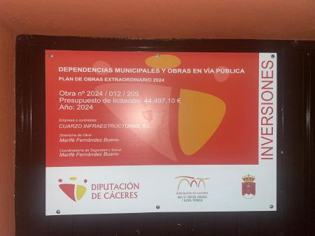 Imagen Plan de Obras Extraordinario 2024 – Diputación Provincial de Cáceres