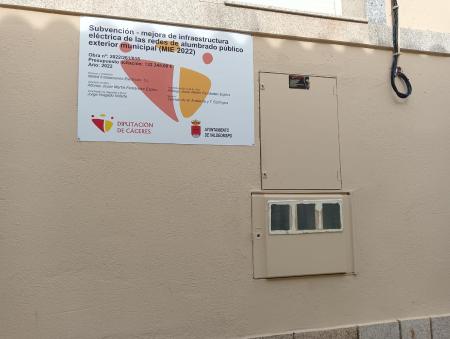 Imagen MEJORAS EN LA RED DE ALUMBRADO PÚBLICO DE NUESTRA LOCALIDAD