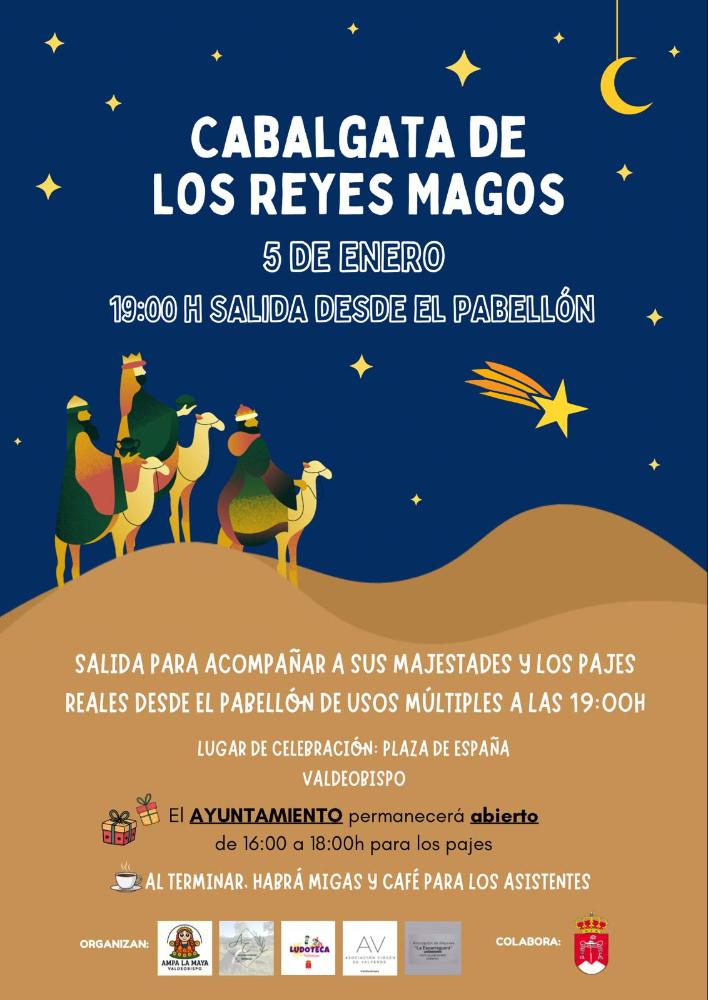 Imagen CABALGATA DE SUS MAJESTADES LOS REYES MAGOS.