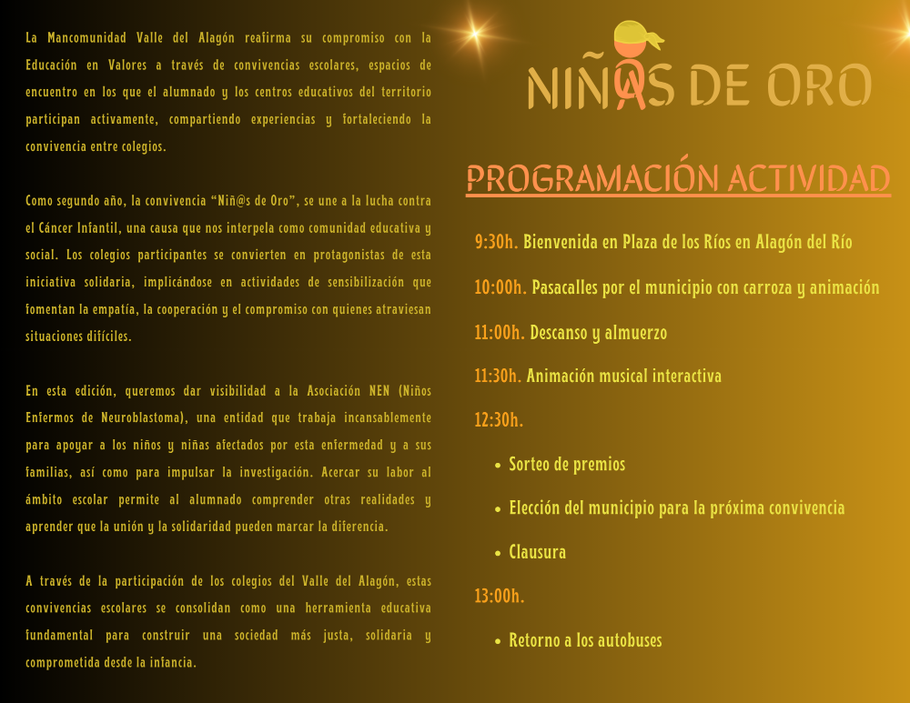 Imagen II JORNADA DE CONVEVENCIA CONTRA EL CÁNCER INFANTIL EN ALAGÓN DEL RÍO EL DÍA 20