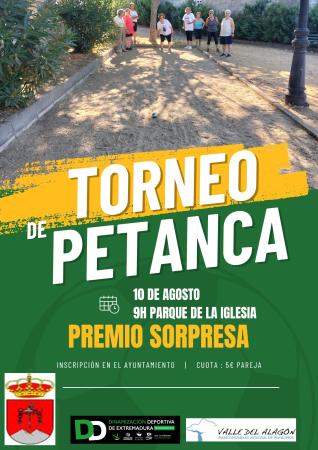 Imagen TORNEO DE PETANCA EL 10 DE AGOSTO