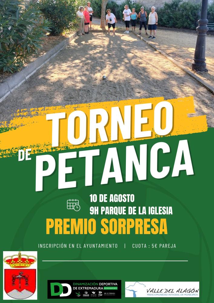 Imagen TORNEO DE PETANCA EL 10 DE AGOSTO